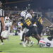 West Georgia player Shawn Cummings (13) makes a tackle in the team's game against the Kennesaw State Owls on Sept. 3, 2026
