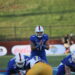 UWG Football player Colton Fitzgerald pre snap